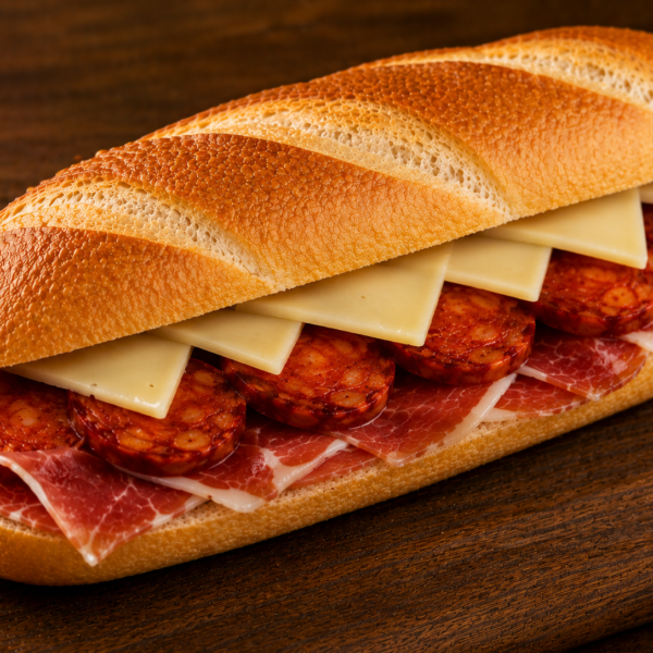 Bocadillo frío – 3 ingredientes