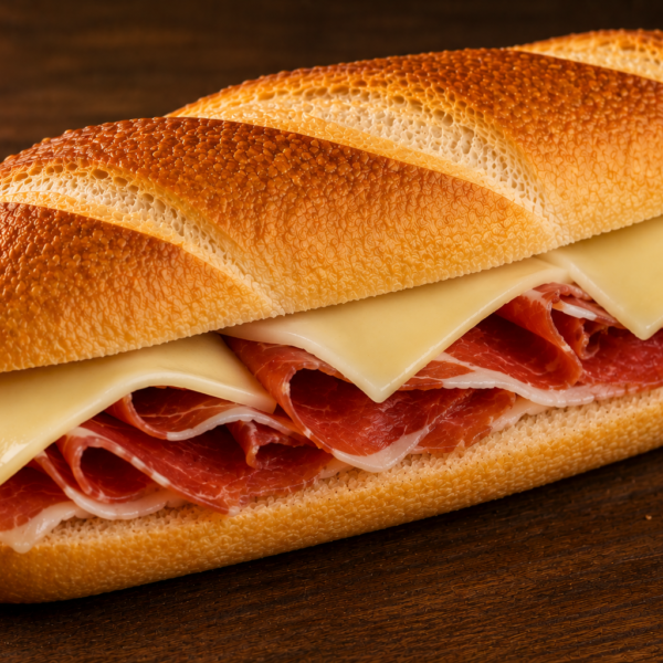 Bocadillo frío – 2 ingredientes